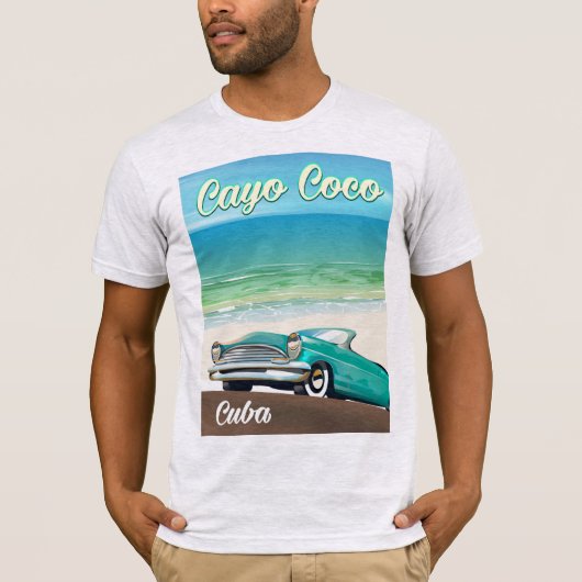 カヨコキューバ休暇ポスター Tシャツ (正面)