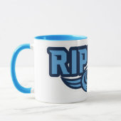 カラアクセント付きコーヒーマグ マグカップ (左)