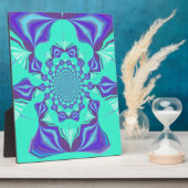 カライドスコープとマンダラアートの融合！ フォトプラーク (側面)