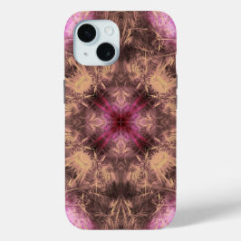 カライバース 電気エネルギー フラクタルアート #9 iPhone 15ケース