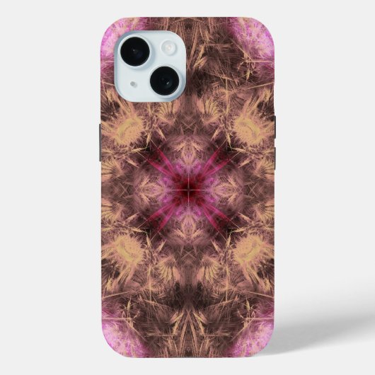 カライバース 電気エネルギー フラクタルアート #9 Case-Mate iPhoneケース (裏面)