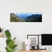 カラウバレー、カウアイ、ハワイ ポスター (ホームオフィス)