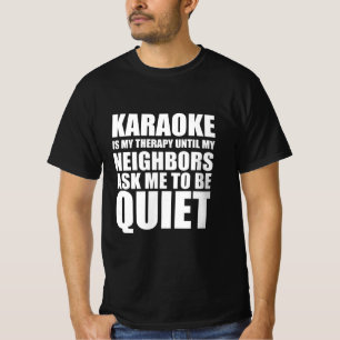 カラオケおもしろい引用文 Tシャツ
