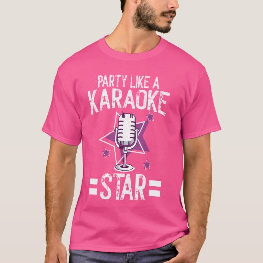 カラオケが好き Tシャツ (正面)