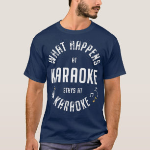 カラオケで起こることおもしろいは Tシャツ