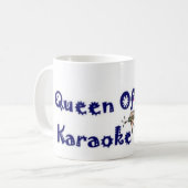 カラオケの女王 コーヒーマグカップ (正面左)
