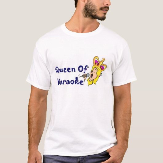 カラオケの女王 Tシャツ (正面)