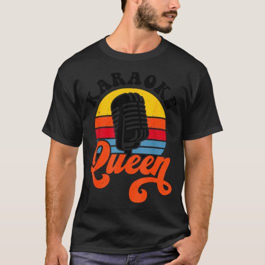 カラオケの女王 Tシャツ (正面)