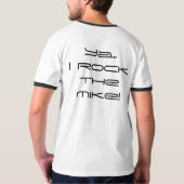 カラオケの田舎くさい人 Tシャツ (裏面フル)