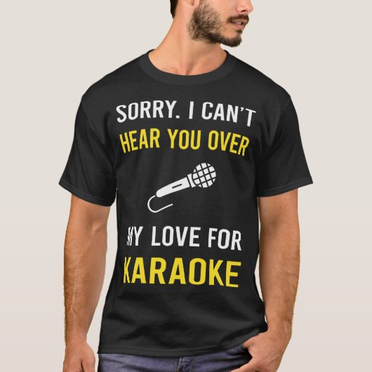 カラオケの音 Tシャツ (正面)