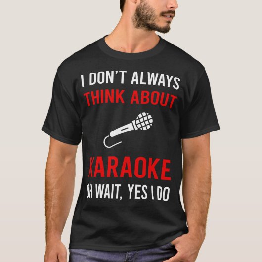 カラオケを考えよう Tシャツ (正面)
