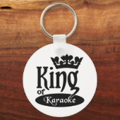 カラオケキーチェーンの王 キーホルダー (正面)