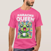 カラオケクイーン Tシャツ (正面)