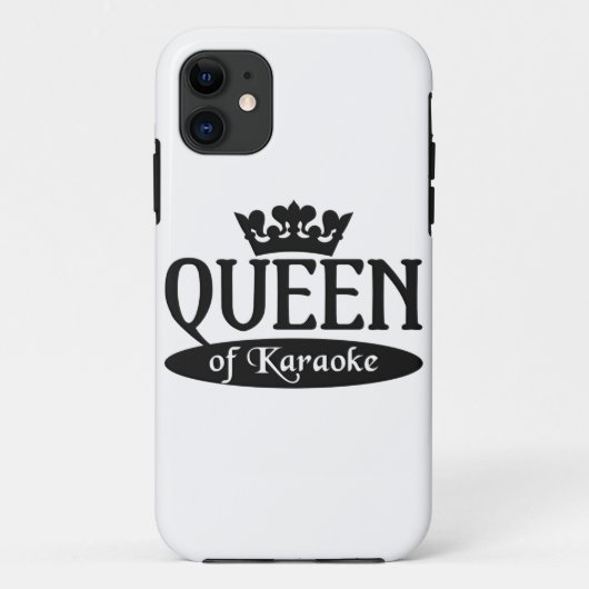 カラオケクイーンiPhone 5ケースメイトカスタマイズ, Case-Mate iPhoneケース (裏面)