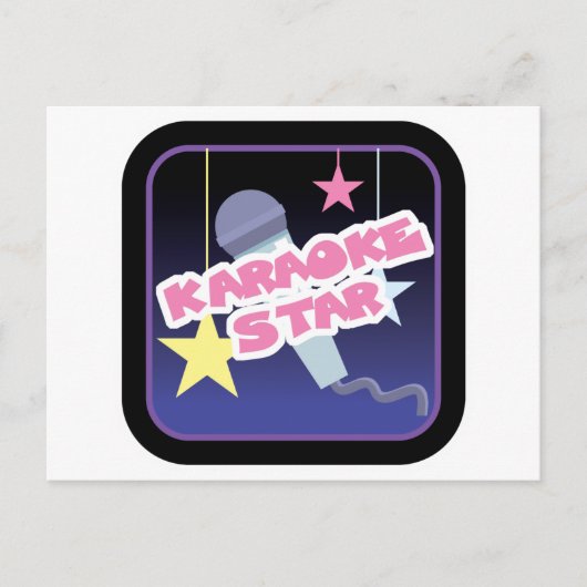 カラオケスター ポストカード (正面)