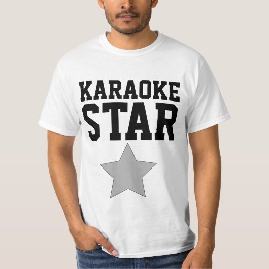 カラオケスターTシャツ Tシャツ (正面)
