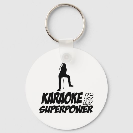 カラオケデザイン キーホルダー (正面)