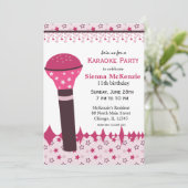 カラオケナイト 招待状 (スタンド正面)