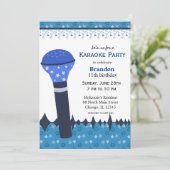 カラオケナイト 招待状 (スタンド正面)