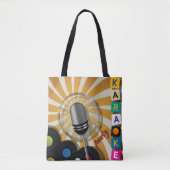 カラオケパーティートートバッグ トートバッグ (正面)