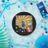 カラオケパーティー ペーパープレート (パーティー)