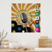 カラオケパーティー ポスター (キッチン)