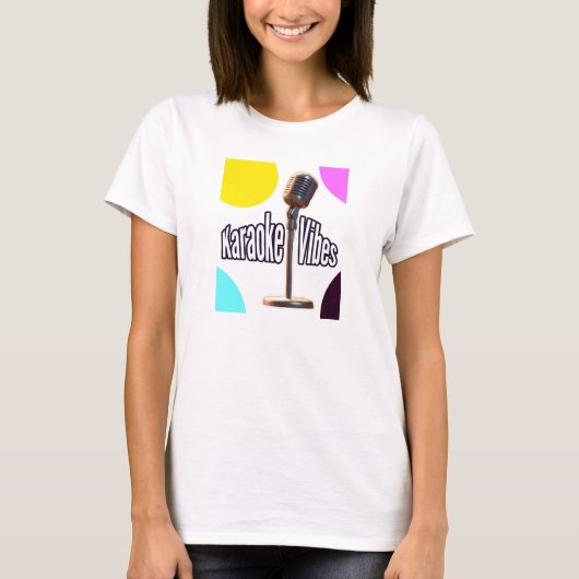 カラオケビーズ Tシャツ (正面)