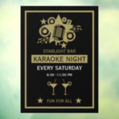 カラオケプロモーション壁 ウィンドウサイン (シート3)