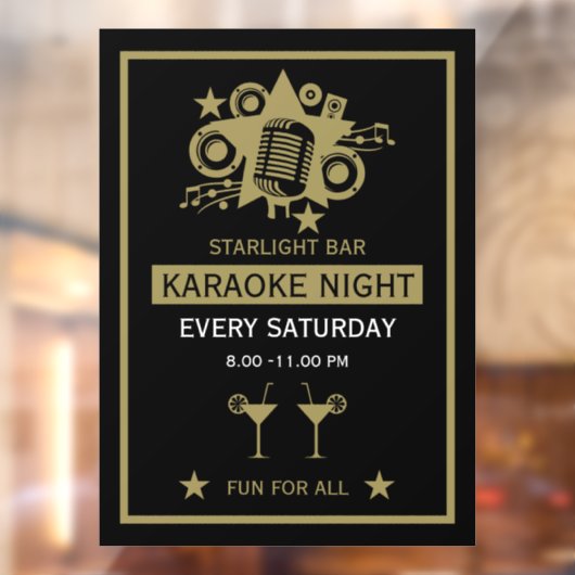 カラオケプロモーション壁 ウィンドウサイン (シート2)