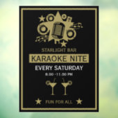 カラオケプロモーション壁 ウィンドウサイン (シート3)