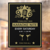 カラオケプロモーション壁 ウィンドウサイン (シート2)