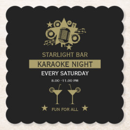 カラオケプロモーション壁 ペーパーコースター