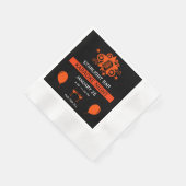 カラオケプロモーション壁 縁ありカクテルナプキン (角)