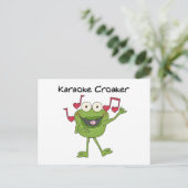 カラオケメーカー ポストカード (スタンド正面)