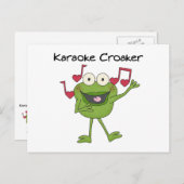 カラオケメーカー ポストカード (正面/裏面)