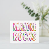 カラオケロック ポストカード (スタンド正面)