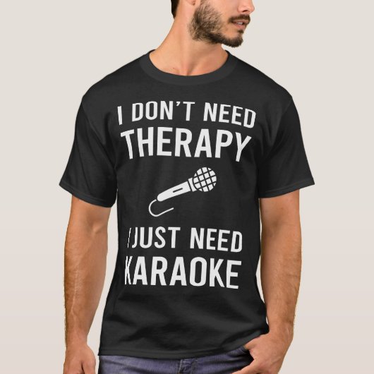 カラオケ万歳 Tシャツ (正面)