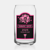 カラオケ勝者 ガラス缶 (裏面)