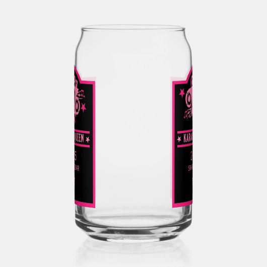 カラオケ勝者 ガラス缶 (右)