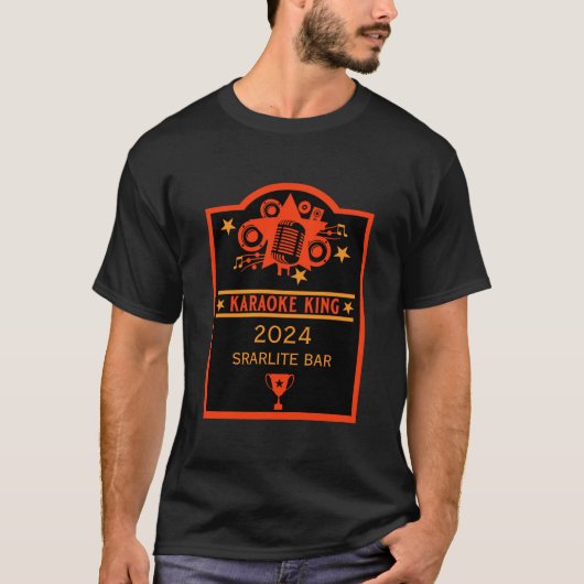カラオケ勝者 Tシャツ (正面)