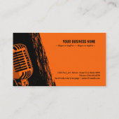 カラオケ手引きマイク 名刺 (裏面)