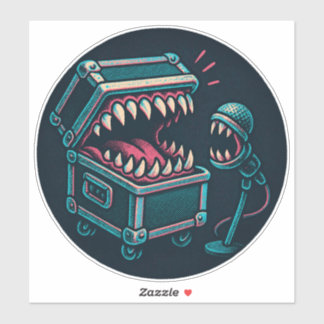 カラオケ模倣品 シール