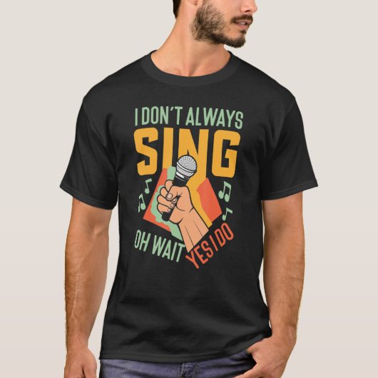 カラオケ歌手が歌っている Tシャツ (正面)