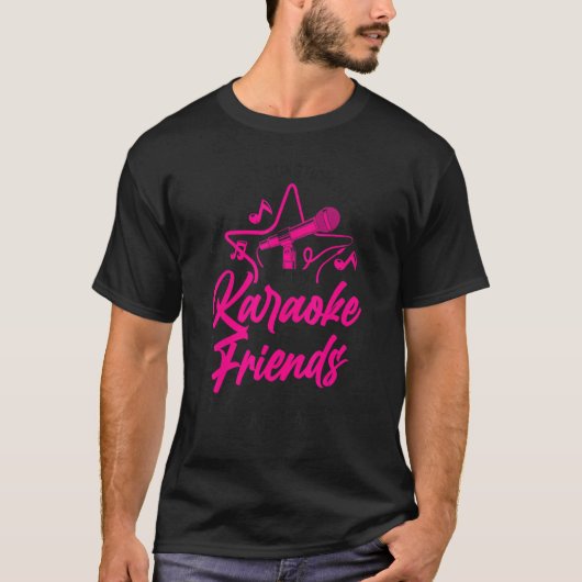 カラオケ歌手は時々正気を疑うが Tシャツ (正面)