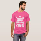 カラオケ王カラオケ Tシャツ (正面フル)