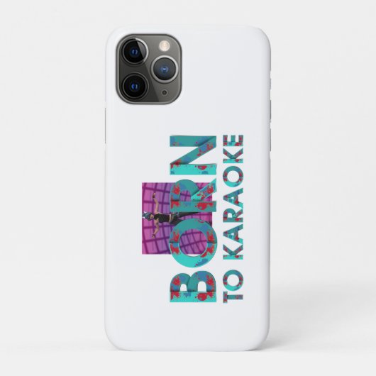 カラオケ生まれ Case-Mate iPhoneケース (裏)