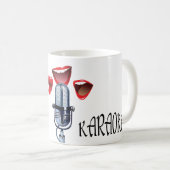カラオケ音楽マグ コーヒーマグカップ (正面右)
