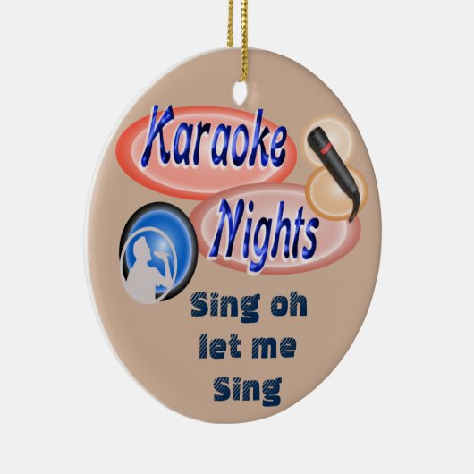 カラオケ – オーナメント (右)
