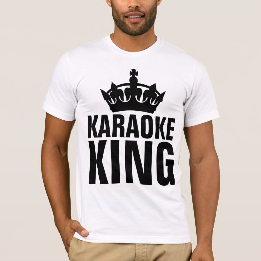 カラオケ キング Tシャツ (正面)