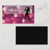 カラオケ 名刺 (正面/裏面)